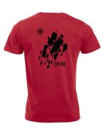 Espevær t-skjorte hjerte og kart