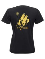 Espevær t-skjorte hjerte og kart dame