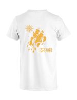 Espevær t-skjorte hjerte og kart junior