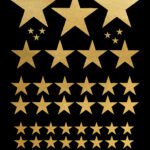 Strykemerke Stjerner  gull