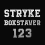 Strykebokstaver refleks college