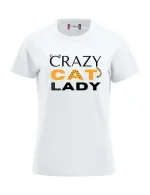 Crazy cat lady grå