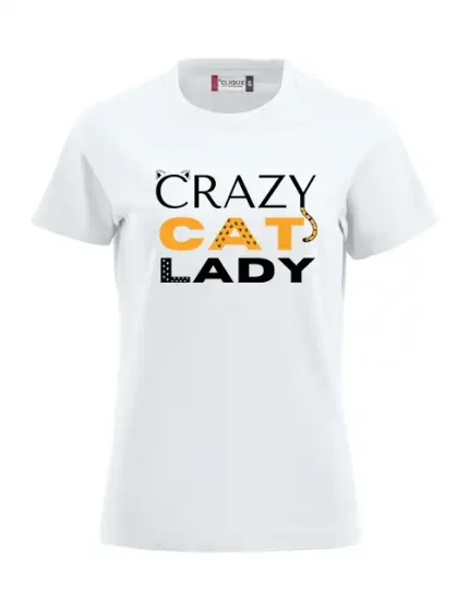 Crazy cat lady grå