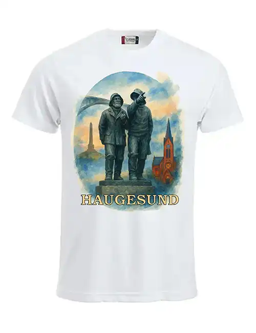 Haugesund t skjorte Lys Haugesund t skjorte Lys