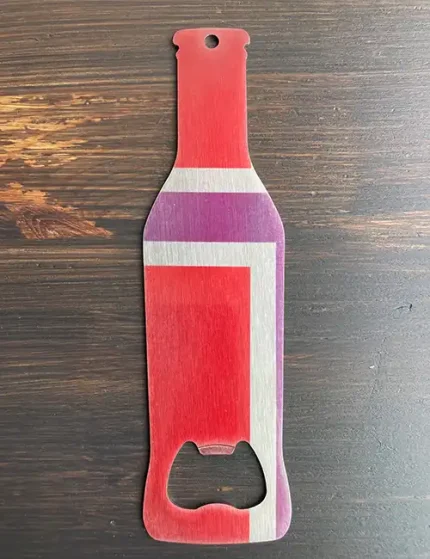Flaskeåpner flaske flagg