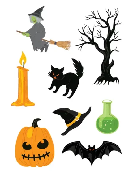 Klistermerke Halloween