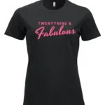 T-skjorte Fablious rosa dame