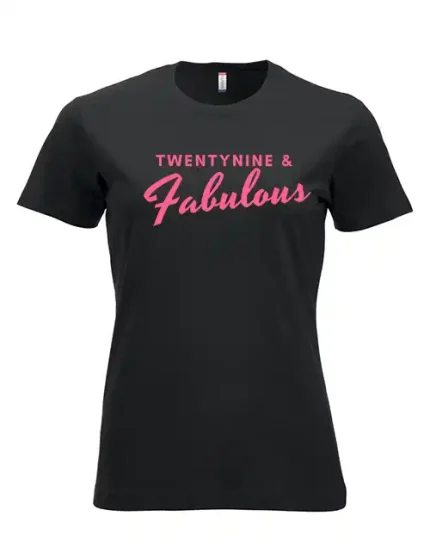 T-skjorte Fablious rosa dame