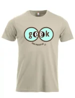 t-skjorte Geek kaki