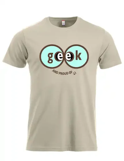 t-skjorte Geek kaki