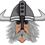 Strykemerke Viking Grå/ hvit