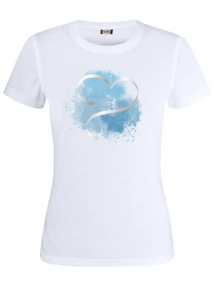 t skjorte hjerte og skyer