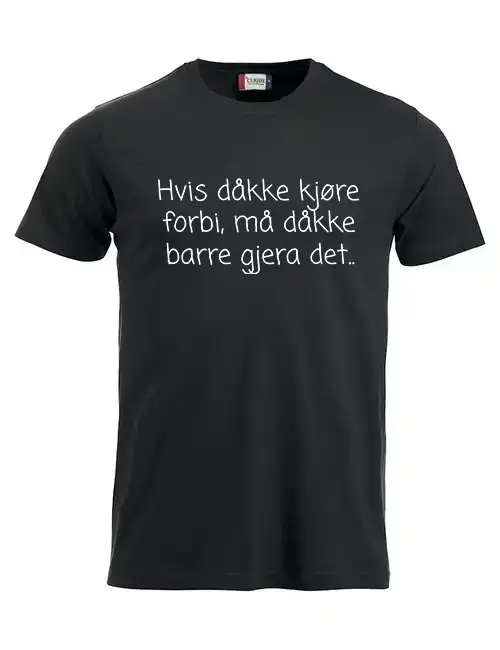 Hvis dåkke kjøre forbi
