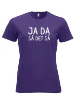 Jada, så det så