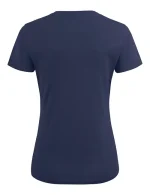 Heavy V-neck dame marine bak