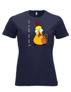 Classic t marineblå Ka glor du på