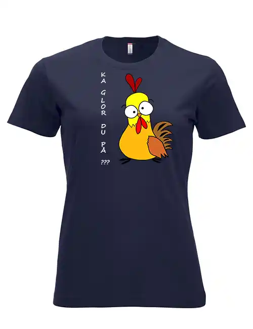 Classic t marineblå Ka glor du på