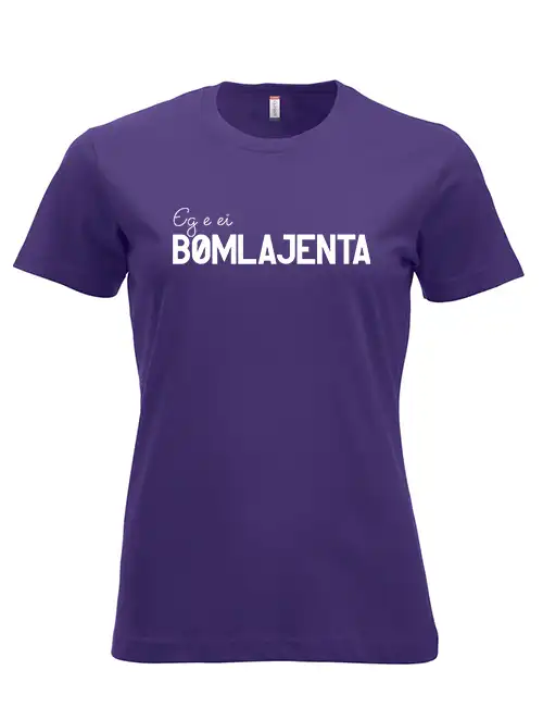 Eg e ei Bømlajenta lilla