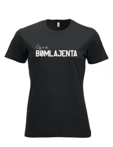 Eg e ei Bømlajenta sort