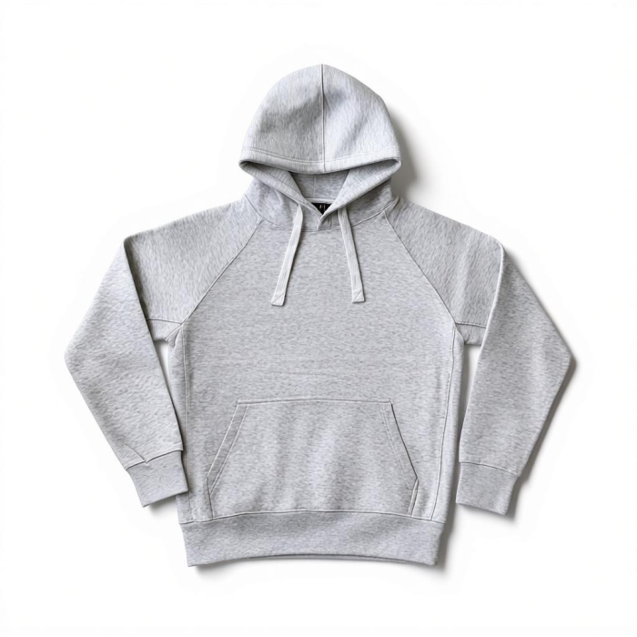 Flat layer GOAT Hettegenser grå