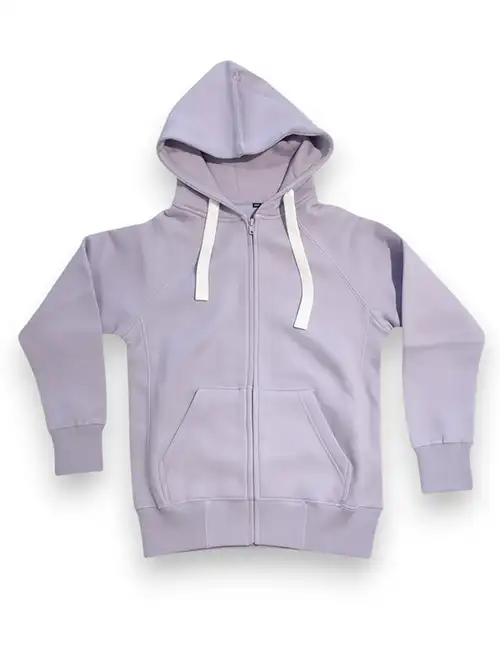 GOAT premium hettegenser framme lilla flat