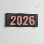 Bandana 2026 glitter rosa