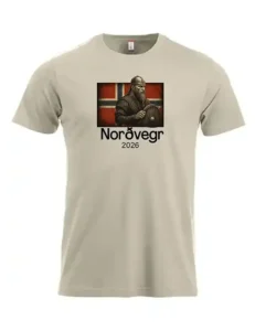 t skjorte -Nordvegr 2026 khaki