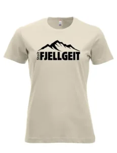 t skjorte Stolt fjellgeit khaki