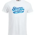 t skjorte Straumen e draumen hvit