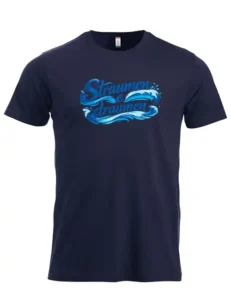 t skjorte Straumen e draumen marineblå