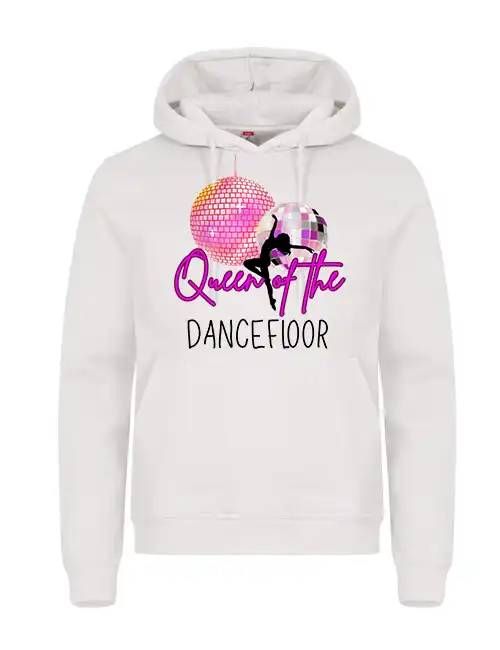 Hoodie offwhite King on the dance floor