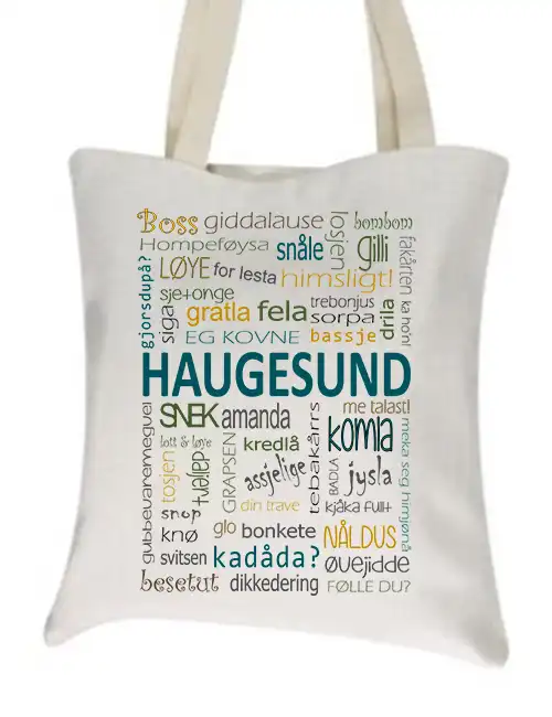 Handlenett Lin Haugesund up close